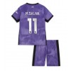 Liverpool Mohamed Salah #11 3rd Trikot 2023-24 Kurzarm (+ kurze hosen)